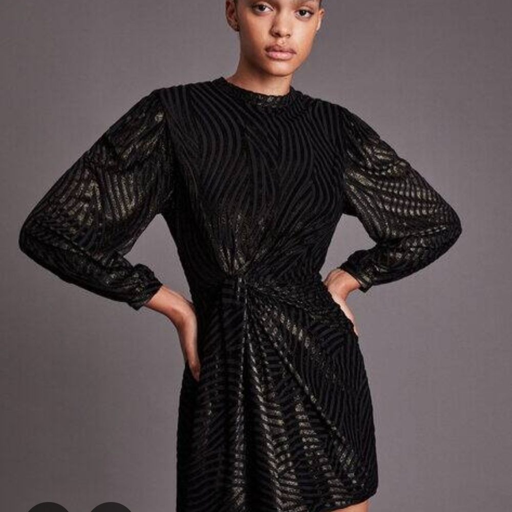 All Saints Jemma Shimmer Women's Dress